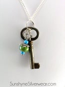 Image of Skeleton Key Pendant with Chain