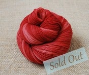 Image of Red Dahlia- Marionberry Sock