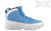 Image of Jordan 9 FOR THE LOVE OF THE GAME