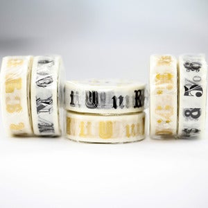Image of Alphabet Washi Tape