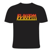 Image of BLIKSEM kisser logo T-shirt