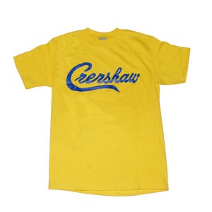 Image of Crenshaw T-Shirt (Yellow/Royal)