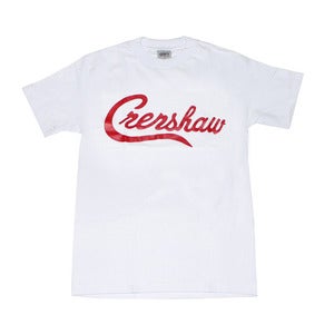 Image of Crenshaw T-Shirt (White/Red)