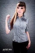 Image of S4L LADIES 'SMOKEN' ONE OF A KIND BUTTON UP