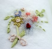 Image of Woman's single Hankie: Bouquet