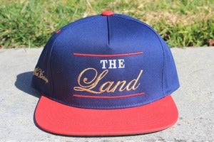 Image of The Land ( Blue Snapback ) 