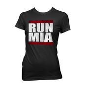 Image of WMNS Black RUN MIA Baby Doll Tee