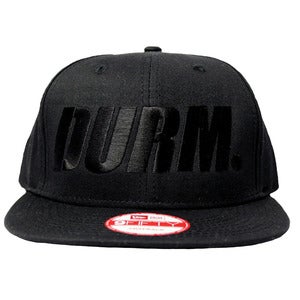 Image of DURM hat - black on black