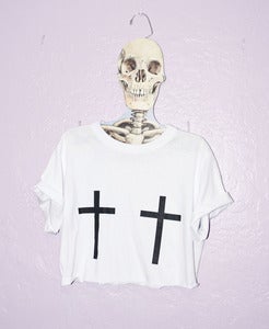 Image of Holy Crosses Crop Top