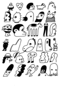 Image of Strictly Anonymous Portraits, 2013 (Original Drawing)