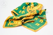Image of Celine silk foulard "Arc de Triomphe" 66x66 :: vintage accessories 