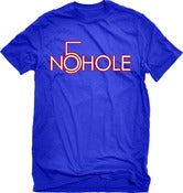 Image of MENS NO 5 HOLE LOGO T-SHIRT (NEW YORK)