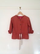 Image of Eve Jacket Cotton Drill Rust