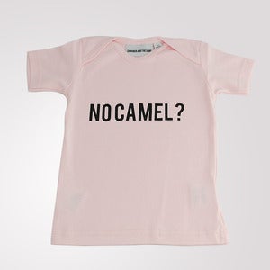 Image of No Camel? T shirt Pink