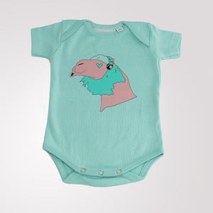 Image of Conrad Romper Green