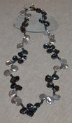 Image of Silver & Blue Large Keishi Pearls a la Downton Abbey