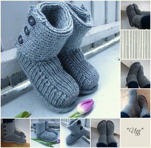 Image of "Uggs" i damestørrelser - oppskrift