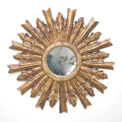 Image of Goya Gold Leaf Starburst Mirror