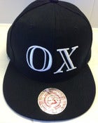 Image of OX "The City Takeover" strapback w/teal croc strap