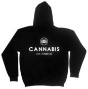 Image of Black Cannabis Hoodie