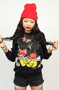 Image of Squeezing Cheeks Crew Women's