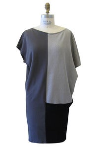 Image of Andy Panel Dress in Monotone