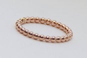 Image of One 2mm 14k ROSE Gold Fill Stacking Ring - Handmade Rose Gold Stacking Ring