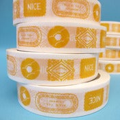 Image of Biscuits Sticky Tape - Yellow