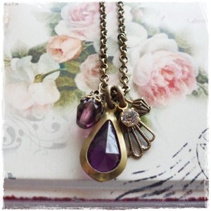 Image of Cabaret Necklace (purple)