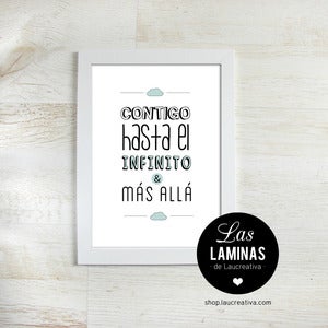 Image of Lámina ·Hasta el Infinito·