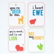 Image of I Love Ewe Animal Valentines