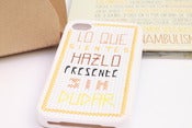 Image of Pack Edición Limitada ("Phonambulismo" + Funda Iphone 4 y 4S Blanca para bordar)