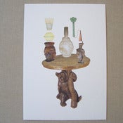 Image of Artists' print - A fine balancing act went unnoticed