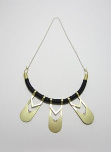 Image of Triple Crescent Necklace