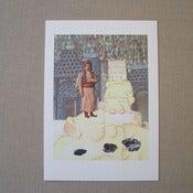 Image of Artists' print - Keeping a watchful eye