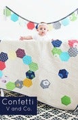 Image of Confetti quilt-PAPER PATTERN