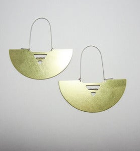 Image of Setting sun Earrings 