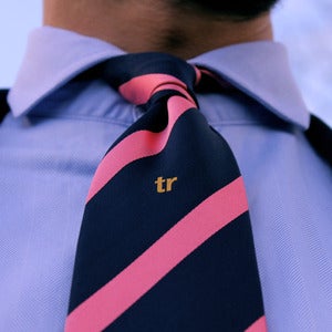 Image of Silk TR Tie Salmon