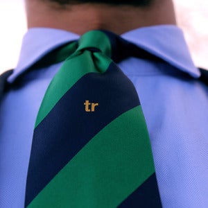 Image of Silk TR Tie Green