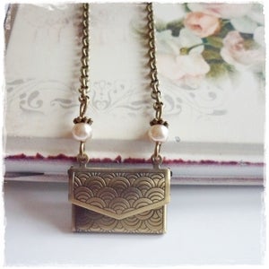 Image of Love Letter Envelope Necklace