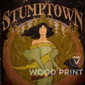 Image of Stumptown - Wood Print
