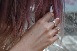 Image of Reflection Heart Ring