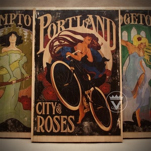 Image of AKA Portland - Wood Prints