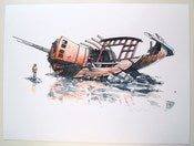 Image of Stripped to the bones - Giclee Print