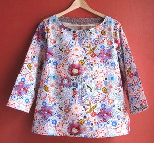 Image of Blouse "Vivement le printemps"