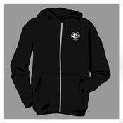 Image of Magenta "Big Plant" Zip-Hoody