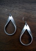 Image of Hollow Tear Earrings