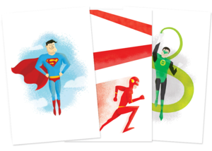 Image of Superhero Cards