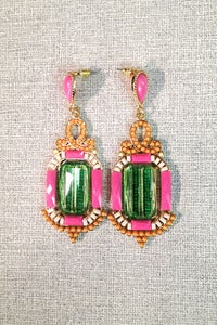 Image of art deco gems earrings by Allen&Code