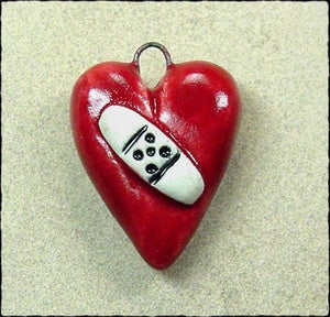 Image of Ouch Heart Charm